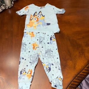 Cute Bluey and Bingo Pajama Top